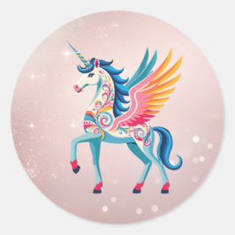 Adesivo Swirling Unicorn