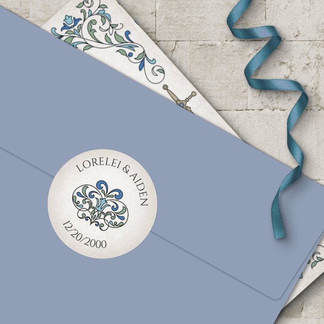 Adesivo Swords Gamer Fantasy Wedding (Criador carregado)