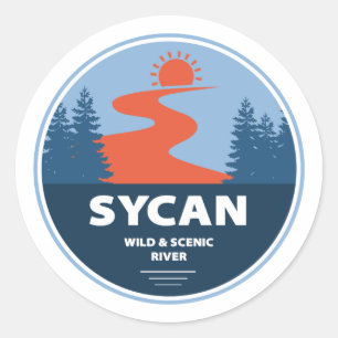 Adesivo Sycan Wild E Scenic River Oregon