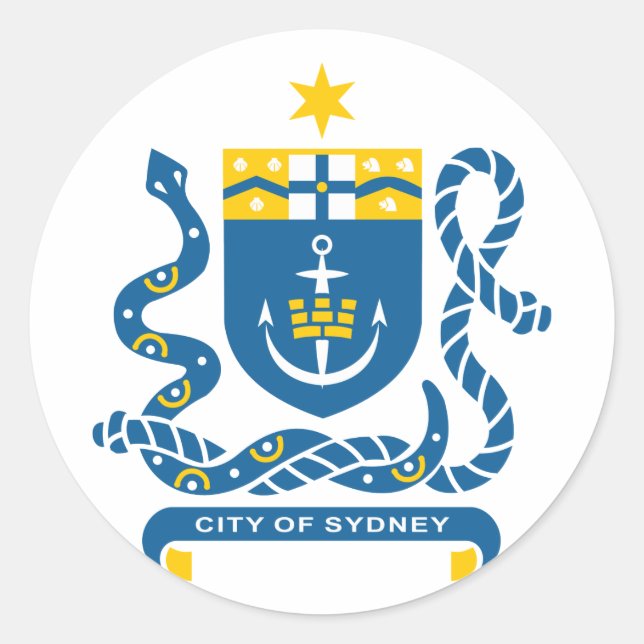 Adesivo sydney, Austrália (Frente)