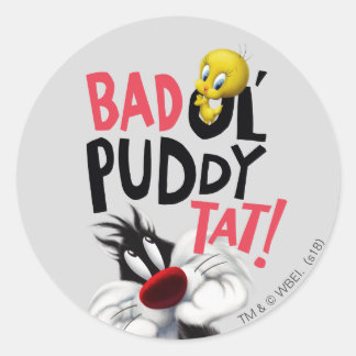 Adesivo SYLVESTER™ E TWEETY™ - Pó de Ol' defeituoso