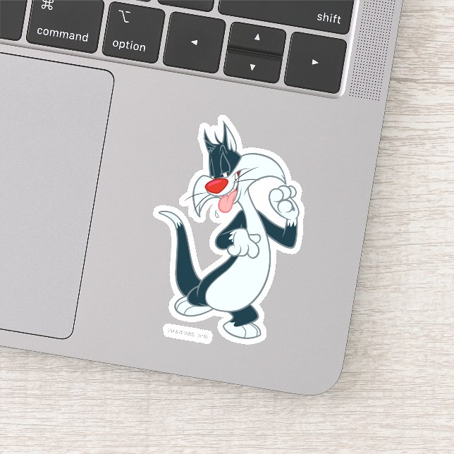 Adesivo Sylvester Paw Up (Detalhe)