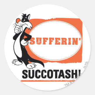 Adesivo SYLVESTER™ Soferin' Succotash!
