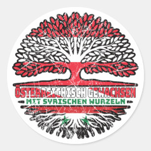 Adesivo Syrien Syrisch Österreichisch Österreich Baum