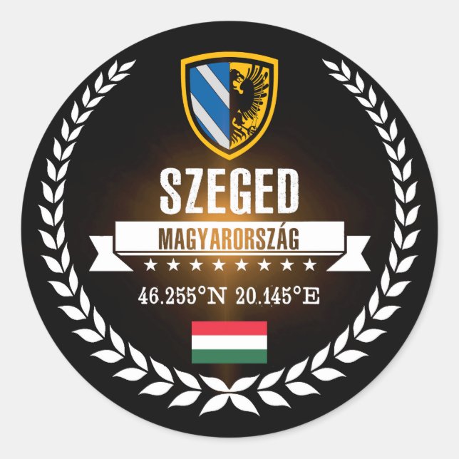 Adesivo Szeged (Frente)
