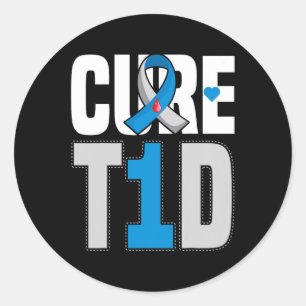 Adesivo T1d - Diabetes Tipo 1 - Sensibilização T1d - Cura