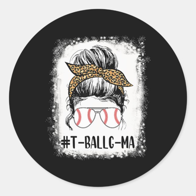 Adesivo T-ll G-ma Life Messy Bun Leopard Print Softll  (Frente)