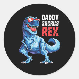 Adesivo T Presentes De Dia de os pais De Camisa T Rex Pai 