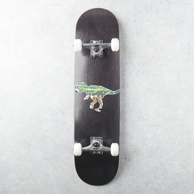 Adesivo T-Rex A Era dos Dinossauros Meteoros (Skate)