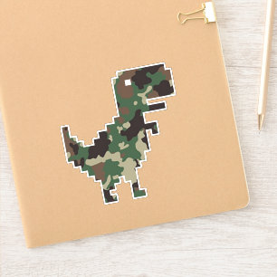 Adesivo T-Rex Camo Cromado
