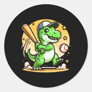 Adesivo T-rex Dinossauro Bate Vendendo Jogador Macio Menin