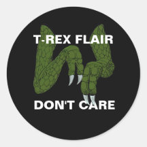 T-Rex Flair Não se importa com a Neurodiversidade