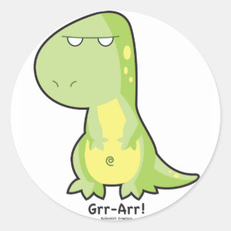 Adesivo T-Rex Grr Arr Sticker