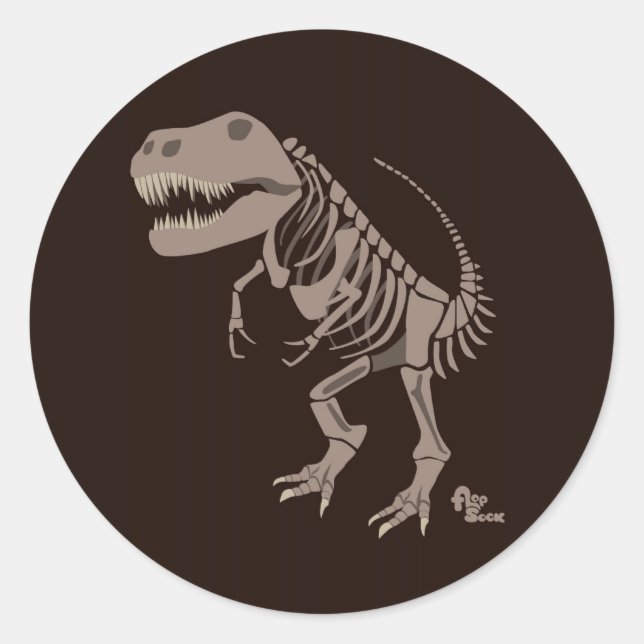 Adesivo T Rex Sticker (Frente)