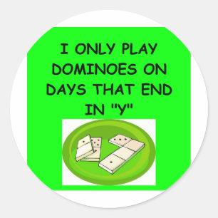 Adesivo T-shirt de DOMINOESgifts