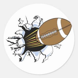 Adesivo T-shirt e presentes da explosão do futebol