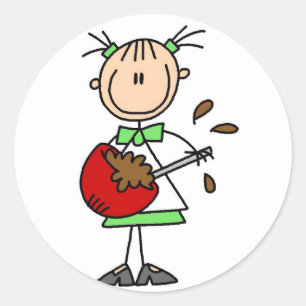 Adesivo T-shirt e presentes de mistura da massa da menina