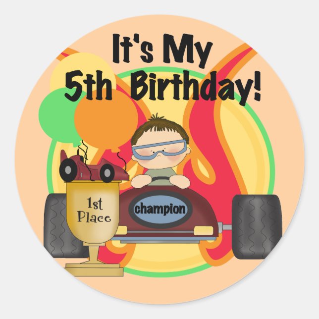 Adesivo T-shirt e presentes do aniversário do carro de (Frente)