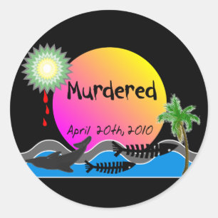 Adesivo T-shirt e produtos do desastre do derramar de óle