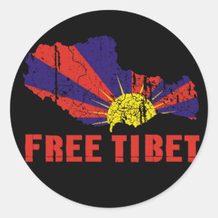 ADESIVO T-SHIRT & ENGRENAGEM LIVRES DE TIBET
