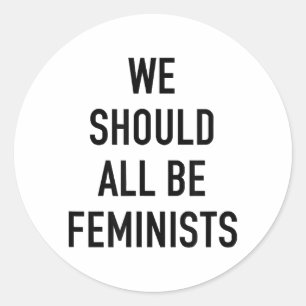 Adesivo T-Shirt Feminista - Todos Deveríamos Ser Feminista