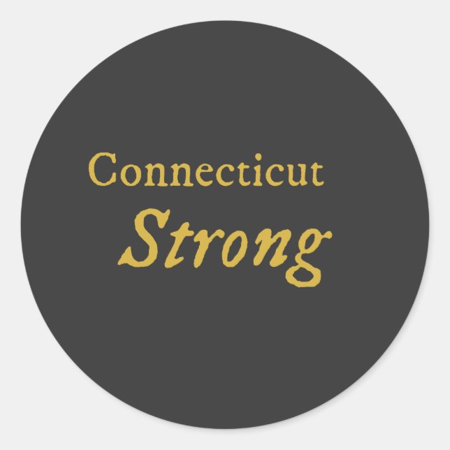 Adesivo T-Shirt Forte de Connecticut (Frente)