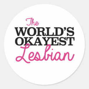 Adesivo T-Shirt LESBIANO MAIS BONITA DO MUNDO