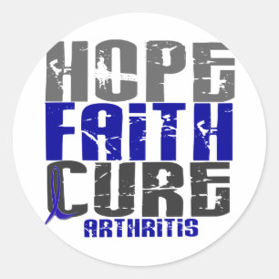 Adesivo T-shirt & roupa da ARTRITE da CURA de FÉ da