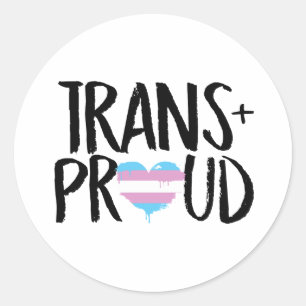Adesivo T-Shirt Trans e Orgulhosa