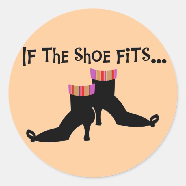 Adesivo T-shirts e Calçados de bruxas (Frente)