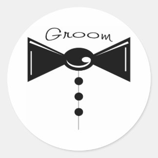 Adesivo T-Shirts e presentes do Groom Tux