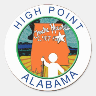 ADESIVO TA DE ALABAMA CHEAHA DO PONTO CULMINANTE