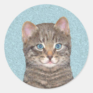 Adesivo Tabelas de cinzas por Pintura de Gato - Arte de Ga
