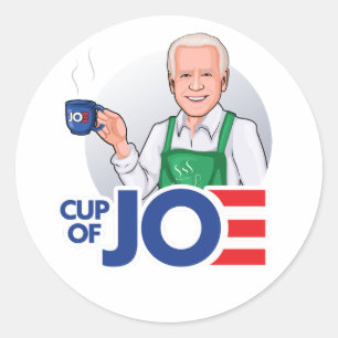 Adesivo Taça de Joe Biden