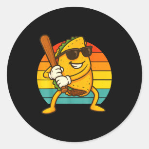 Adesivo Taco beisebol cinco de maio