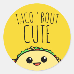 Adesivo Taco Bout Cute Cutsie