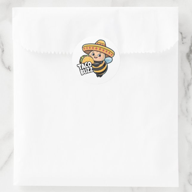 Adesivo Taco Buzz Bumble Bee (Bolsa)