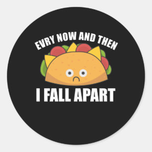 Adesivo Taco - Cada vez e depois eu desmonto Cinco de mayo