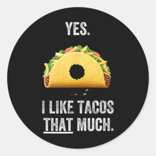Adesivo Taco Camisas Para Homens Engraçado Cinco De Mayo M