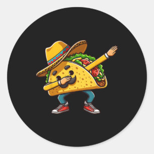 Adesivo Taco Cinco De Mayo Boys Men Somber