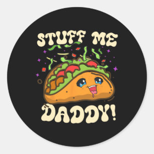 Adesivo Taco Coisas Que Eu Pai Engraçado Cinco De Mayo Tac