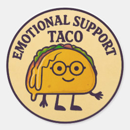 Adesivo Taco de Apoio Emocional