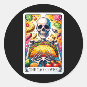 Adesivo Taco Lover Tarot Card Taco Terça-feira Cinco Mães