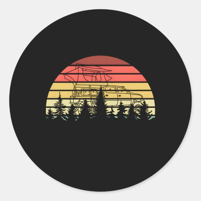 Adesivo Taco Tacoma em aterrissagem (Frente)