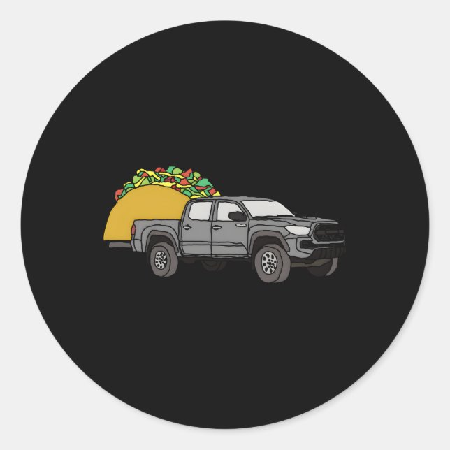 Adesivo Taco Tacoma Truck Trd Overland 4Wd 4X4 (Frente)