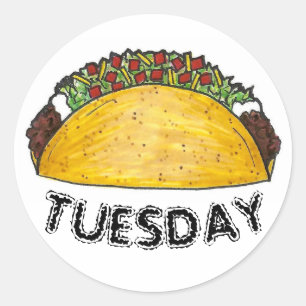 Adesivo Taco Tacos Foodie Tex Comida Mex Mexicana