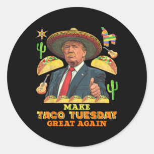 Adesivo Taco Terça-feira Faça Taco Terça-feira Excelente N
