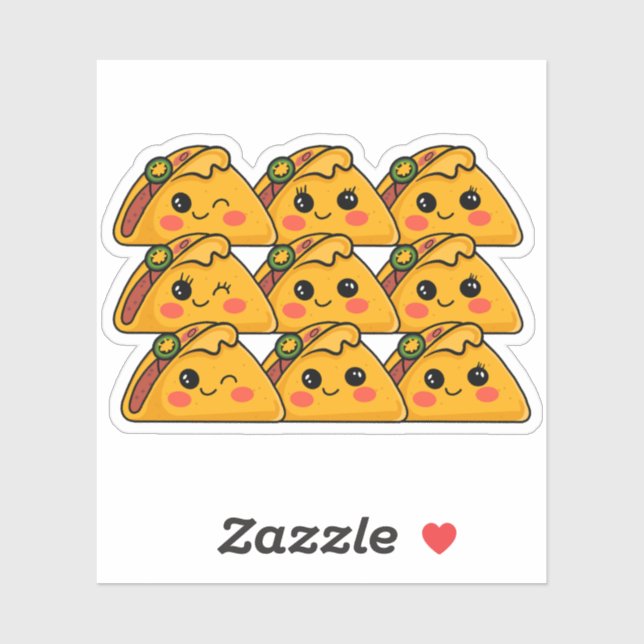 Adesivo Taco Terça-Feira Gang (Folha)