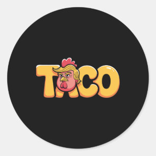 Adesivo Taco Trump Sempre Cheira O Humor Político