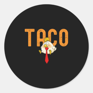 Adesivo Taco Trump - Trump Sempre Desiste Piada do Trump